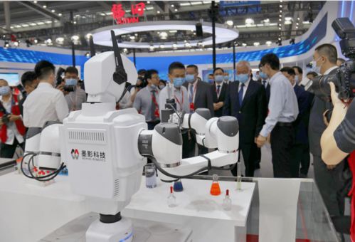 高科技产品亮相ciep,墨影科技移动协作预演未来工厂