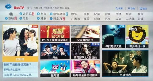 全新有线 腾讯 爱奇艺等八大专区免费看