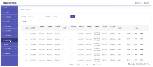 基于Python与Vue的智能超市导购系统 开发、部署与影响分析
